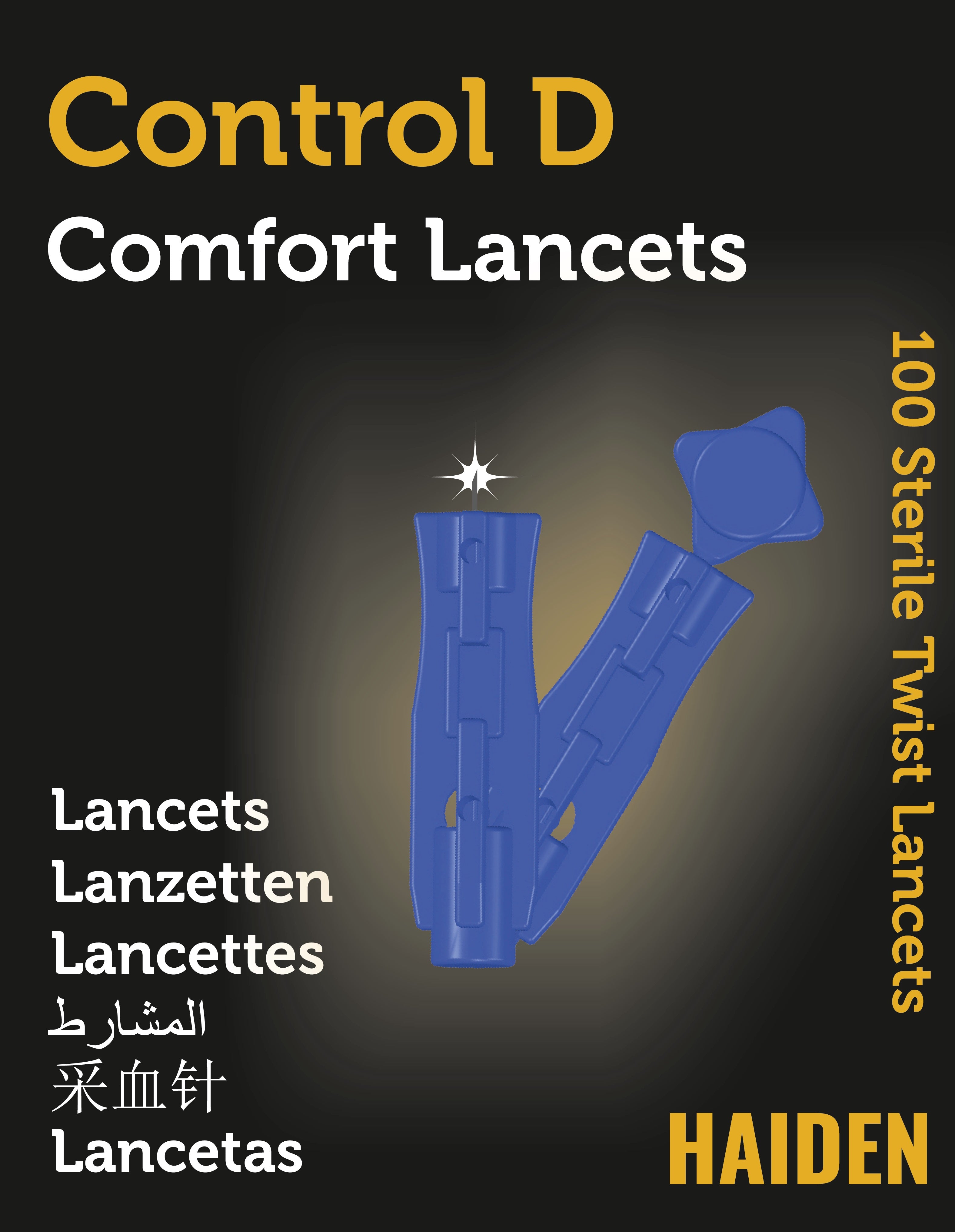 Control D 100 Comfort Lancets