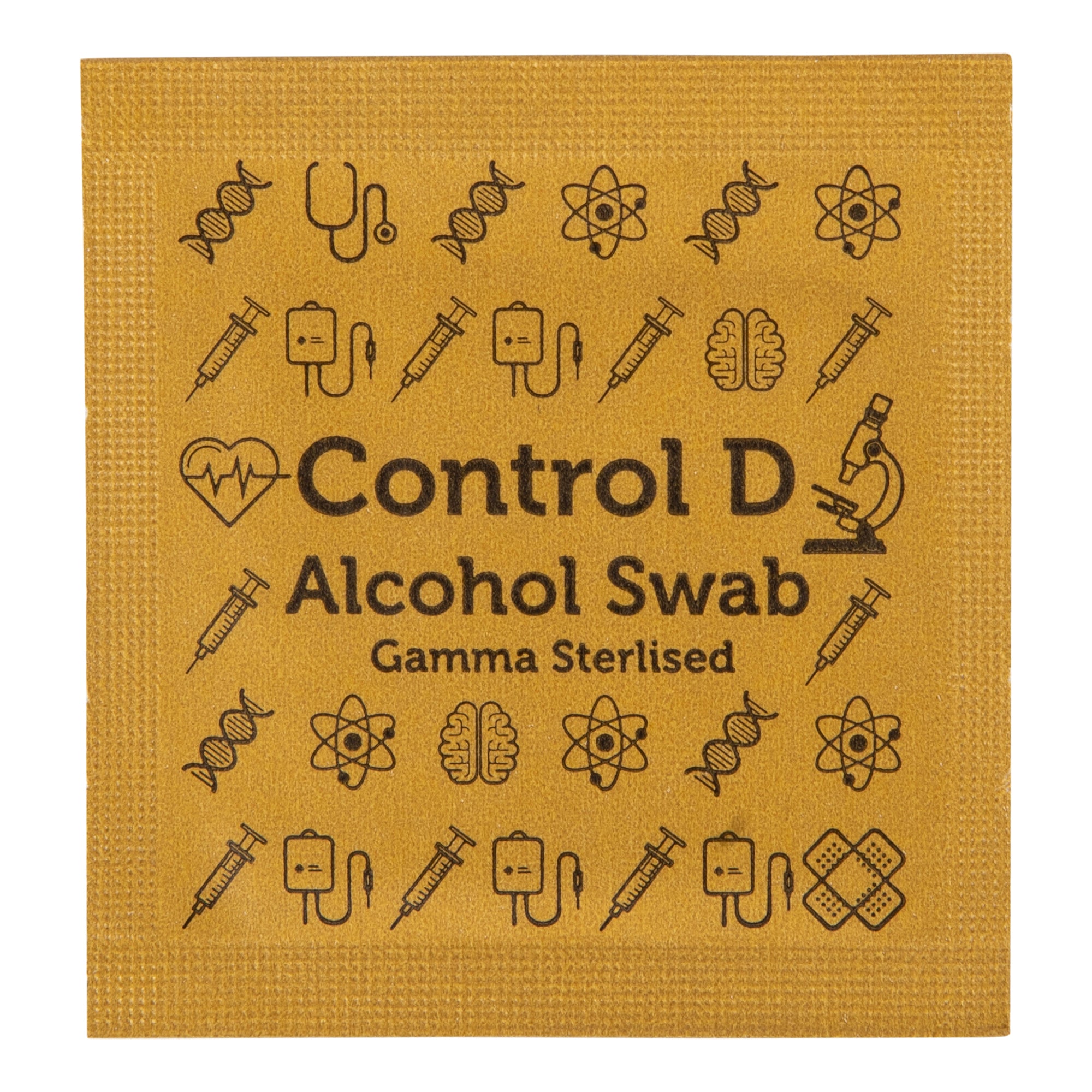 Control D 100 Alcohol Swabs