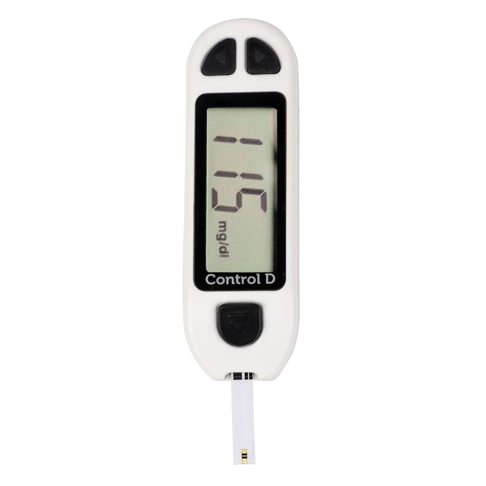 Control D White Meter Kit with 10 Strips, Lancets