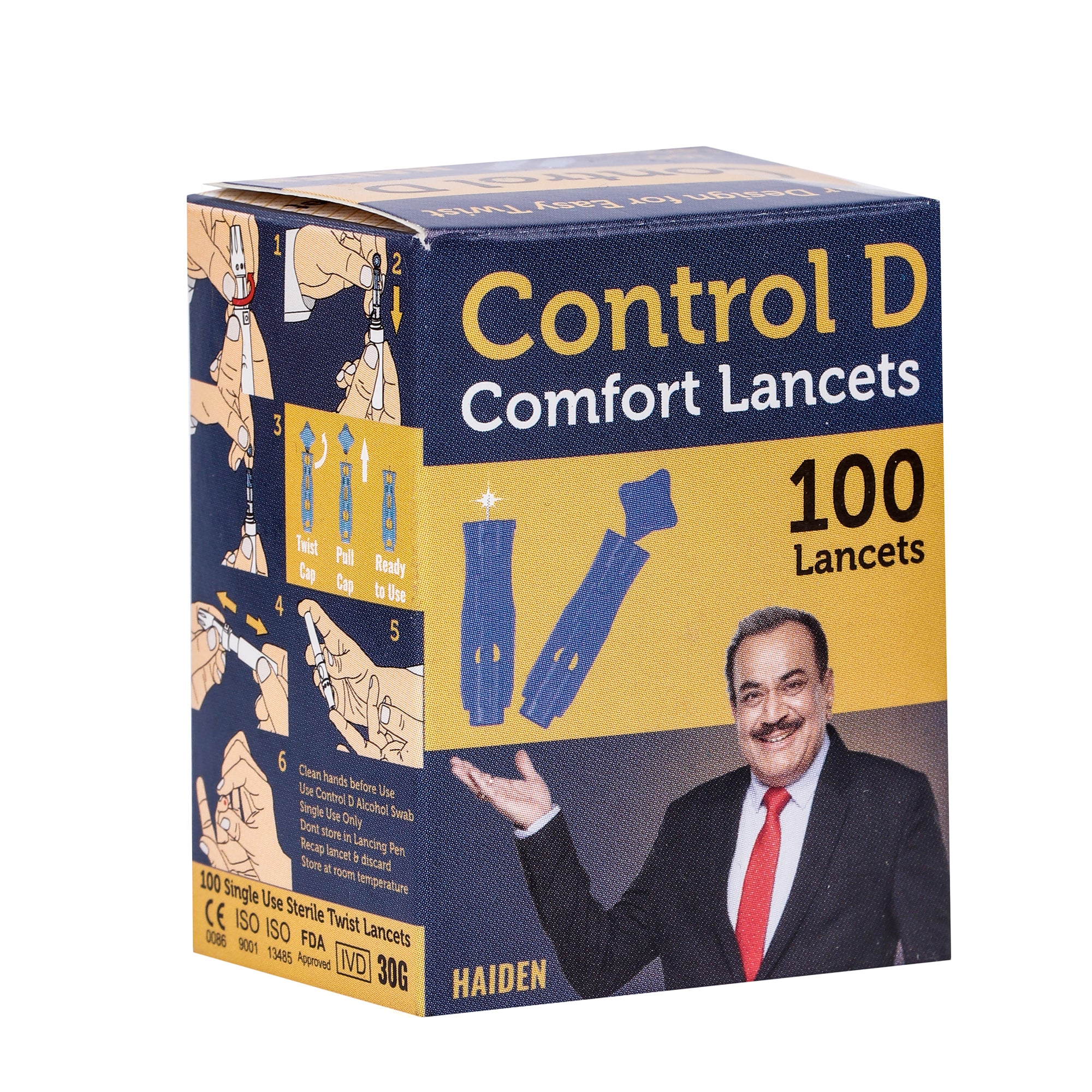 Control D 100 Comfort Lancets